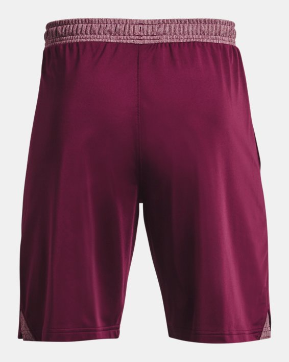 Men's UA Locker 9" Pocketed Shorts, Maroon, pdpMainDesktop image number 1